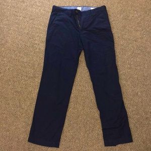 Navy Suit Pants
